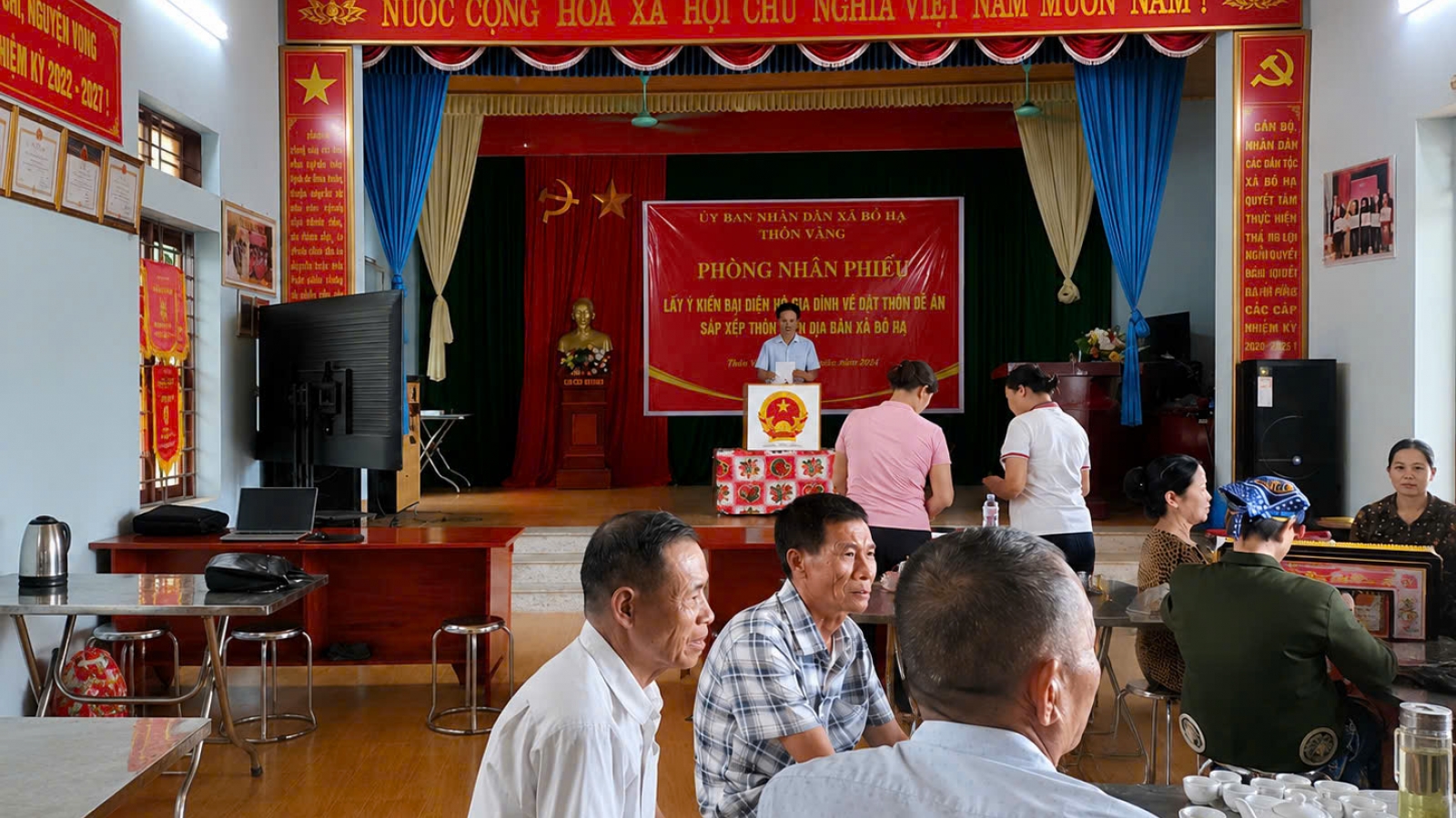 Sắp xếp thôn ở xã Bố Hạ, tỉnh Bắc Ninh: Đồng thuận cao từ người dân