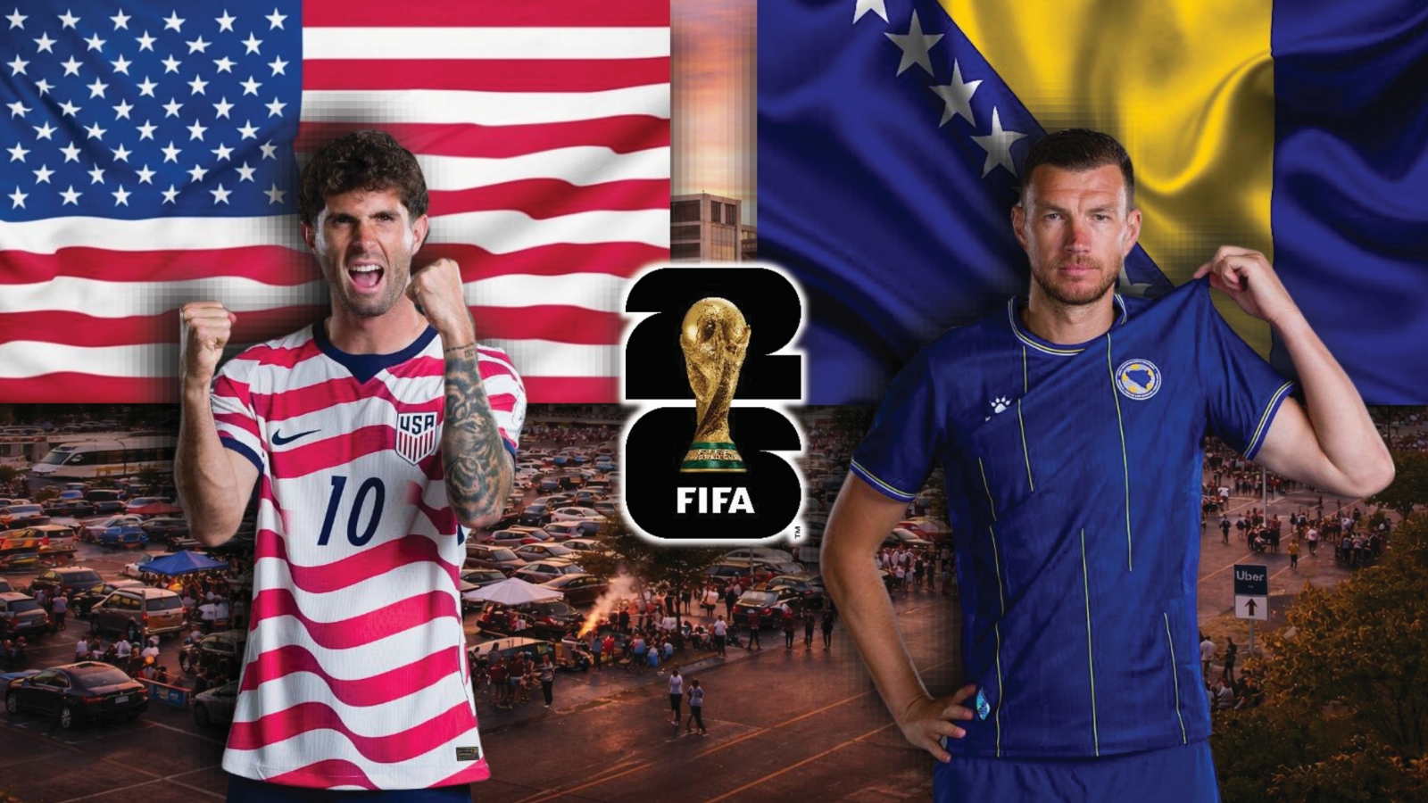 Dự đoán kết quả và đội hình ra sân trận Mỹ vs Bosnia World Cup 2026