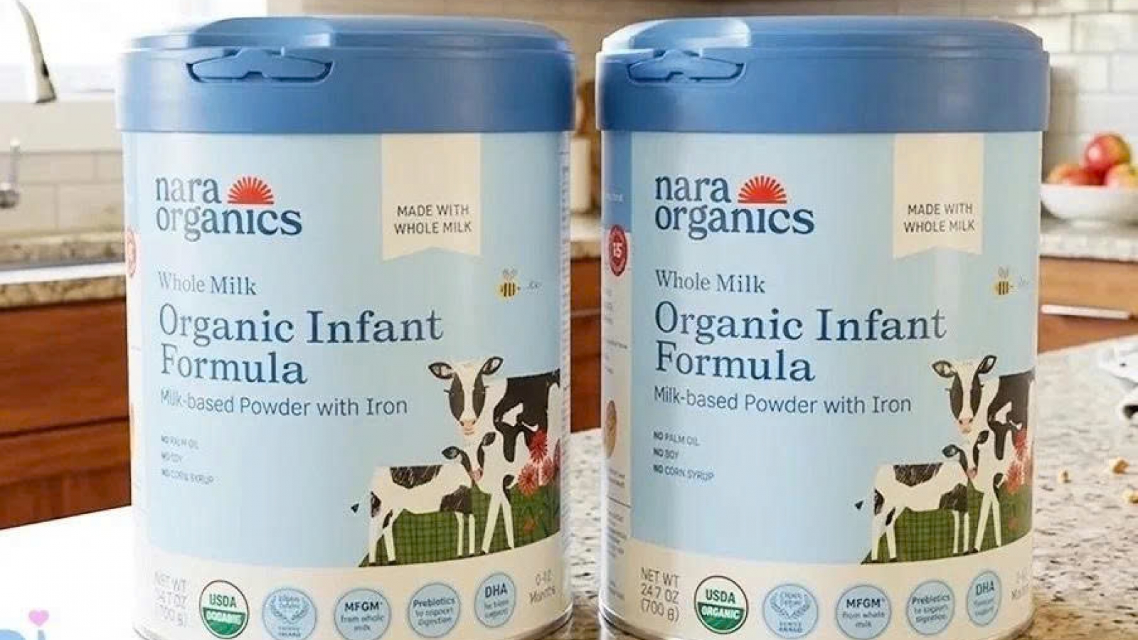 Cảnh báo thu hồi sữa Nara Organics sau 3 ca ngộ độc ở trẻ sơ sinh