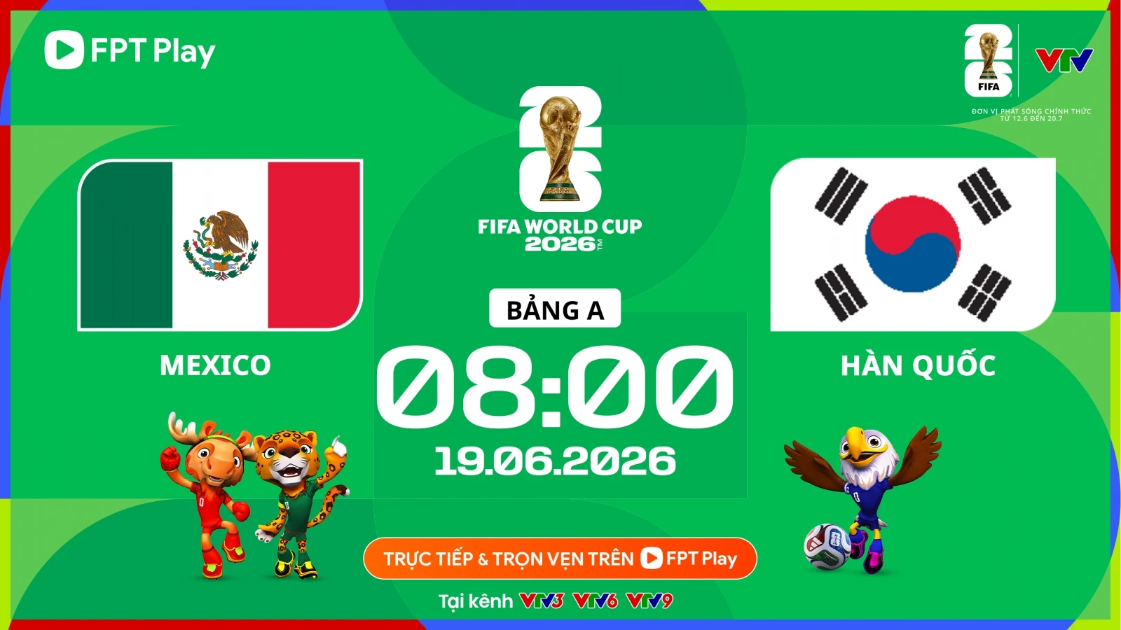 Nhận định Mexico - Hàn Quốc: Đại chiến tranh ngôi đầu bảng A World Cup 2026