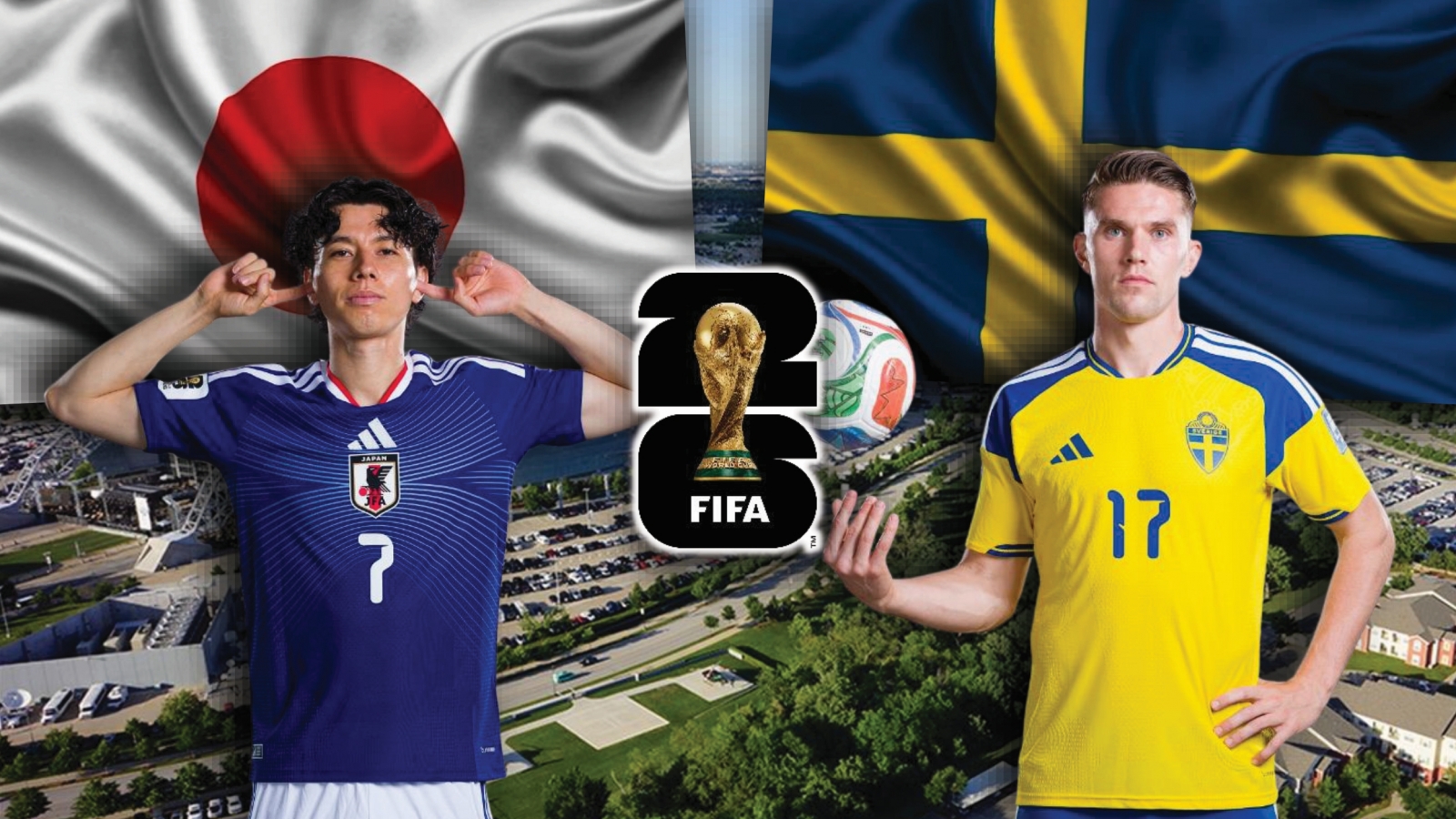 Dự đoán kết quả và đội hình ra sân trận Nhật Bản vs Thụy Điển World Cup 2026