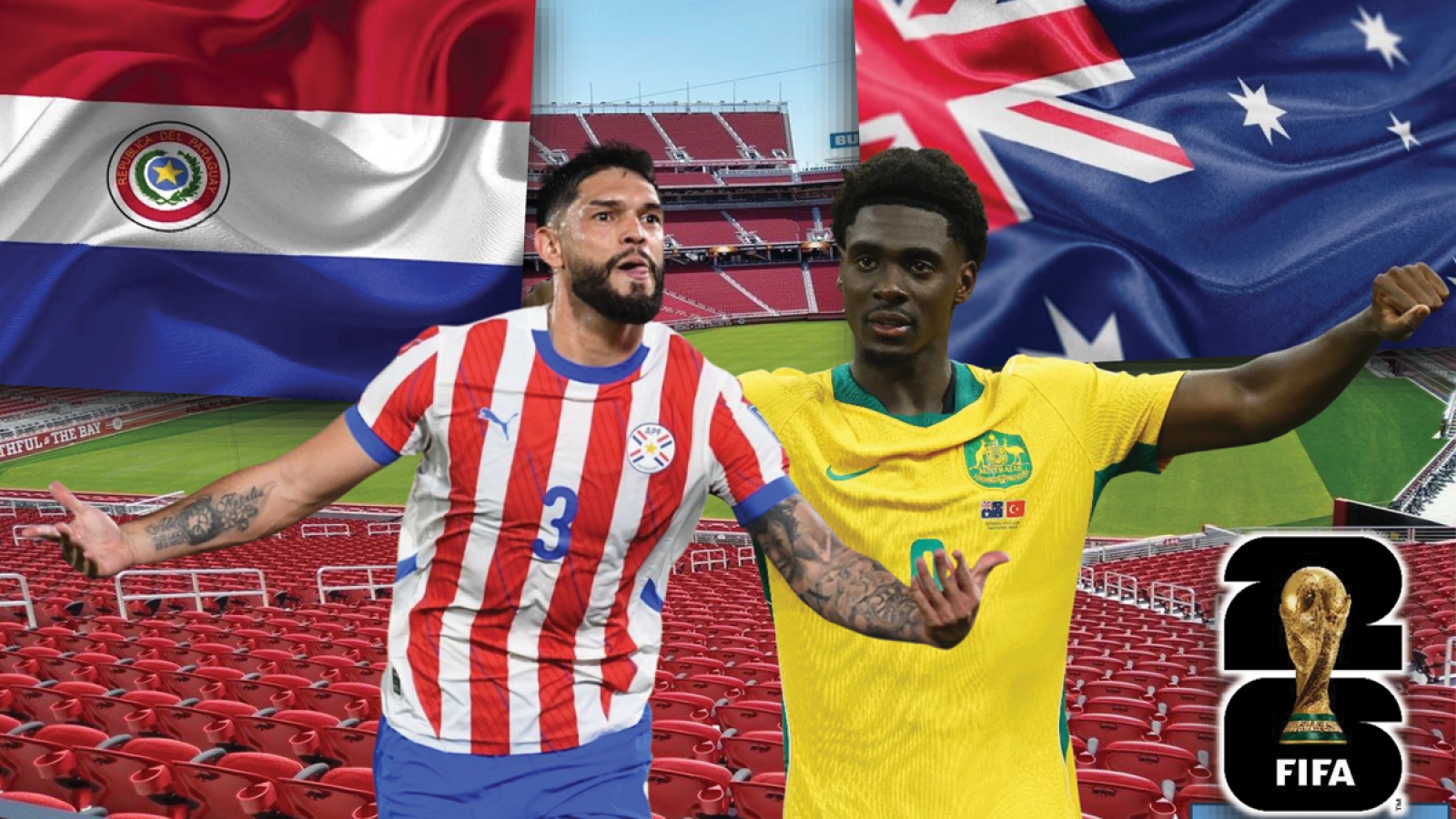 Dự đoán kết quả và đội hình ra sân trận Paraguay vs Australia World Cup 2026