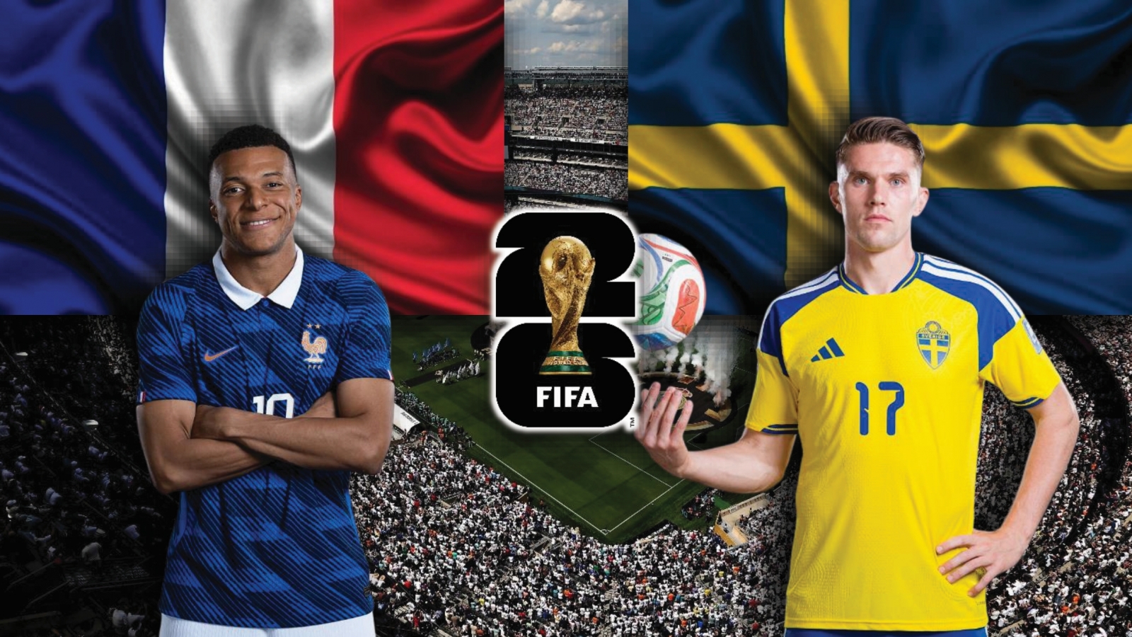 Dự đoán kết quả và đội hình ra sân trận Pháp vs Thụy Điển World Cup 2026