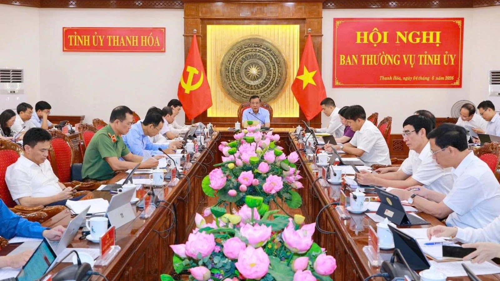 Tỉnh ủy Thanh Hóa cho ý kiến về phương án tổng thể sắp xếp thôn, tổ dân phố