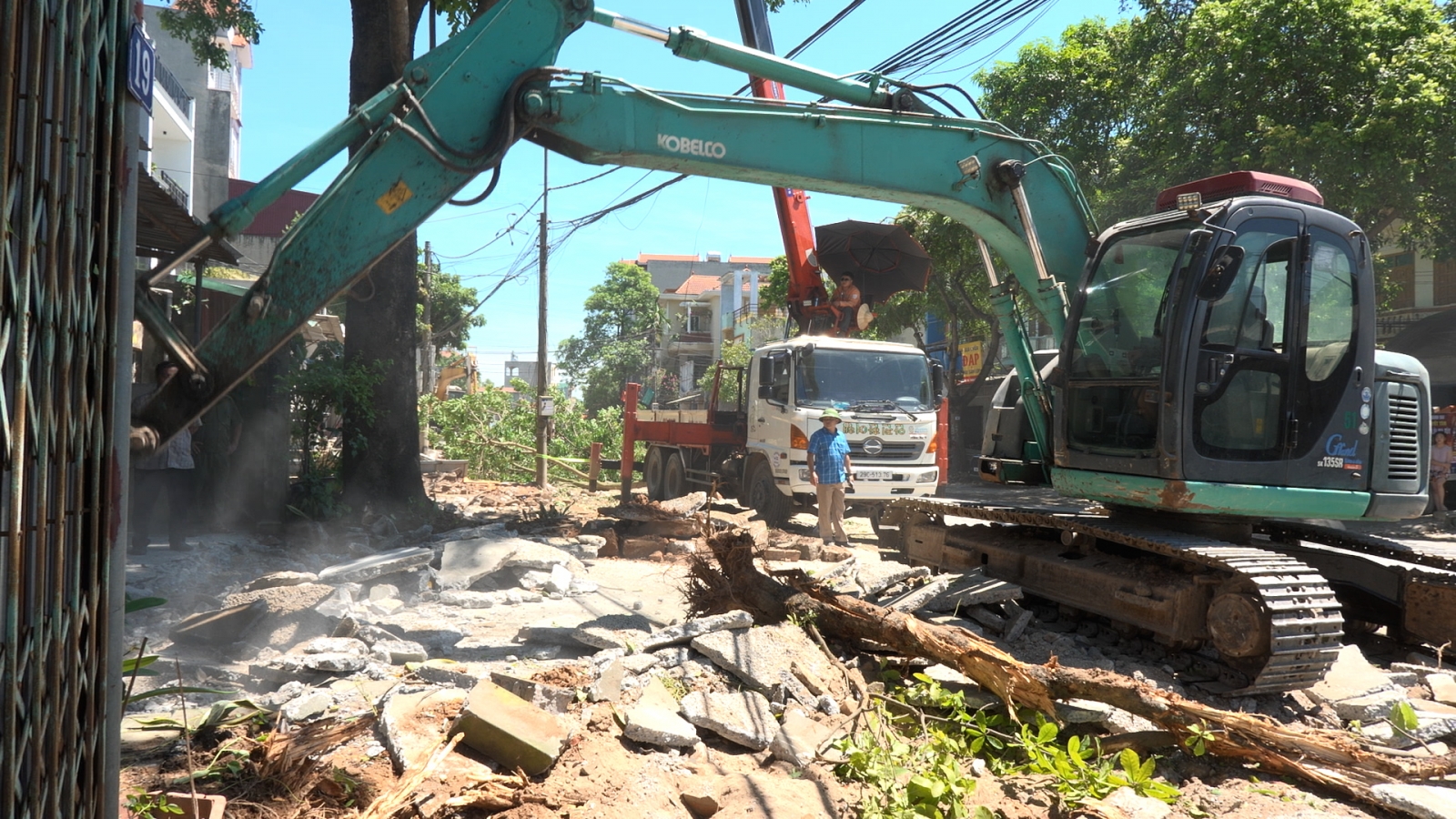 Thanh Oai, Hà Nội quyết liệt tháo gỡ mặt bằng Quốc lộ 21B