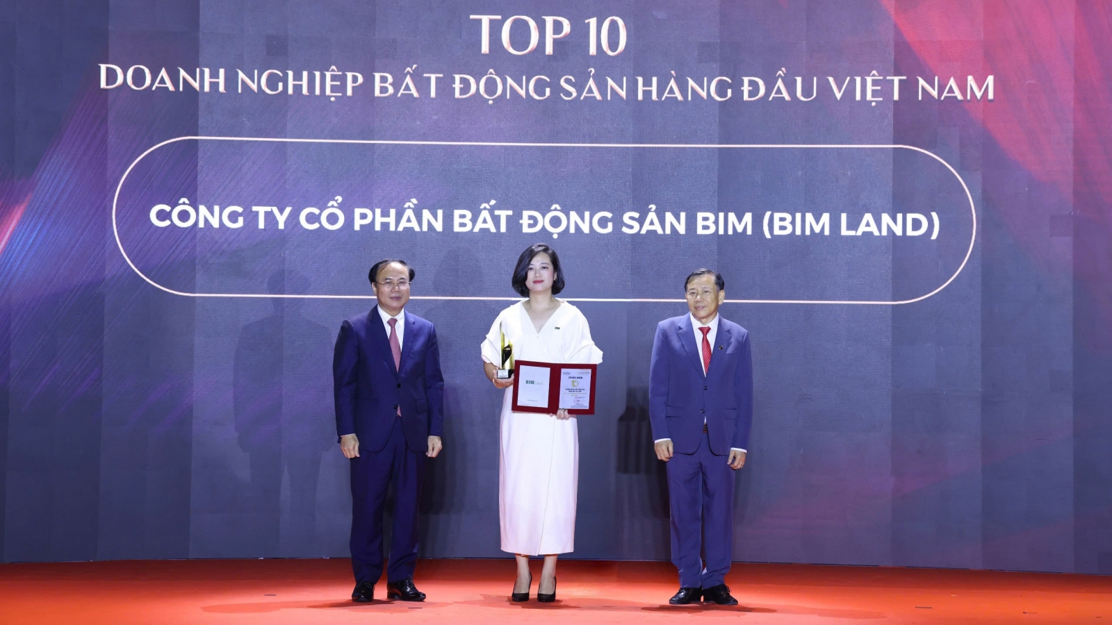 BIM Land được ghi nhận trong Top 10 doanh nghiệp bất động sản hàng đầu Việt Nam