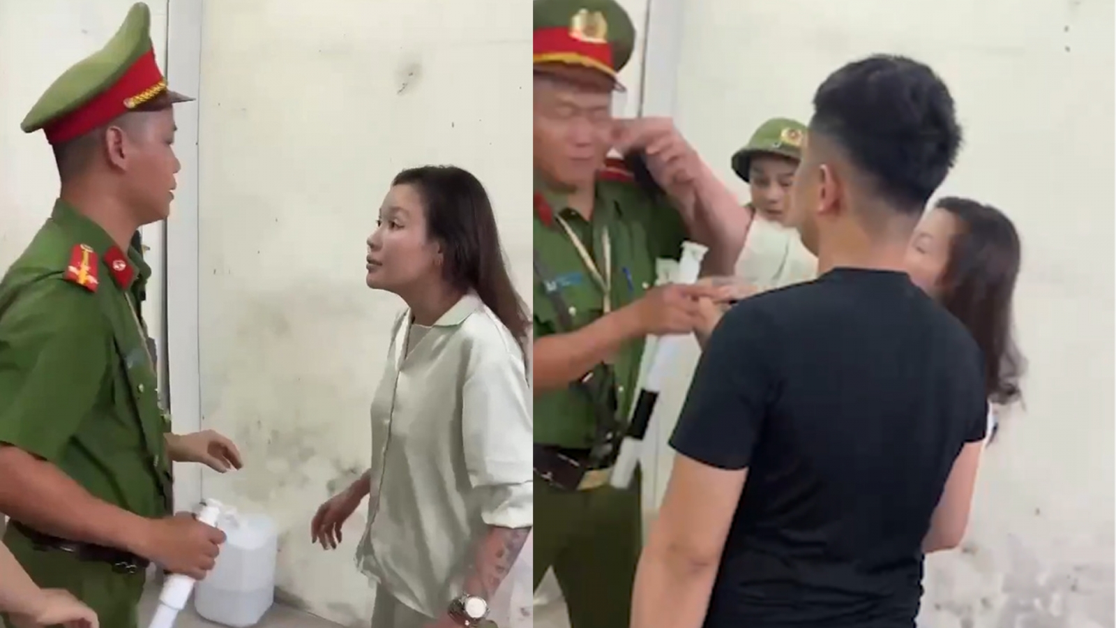 Người phụ nữ tát công an ở Thái Nguyên từng lĩnh án tù về môi giới mại dâm