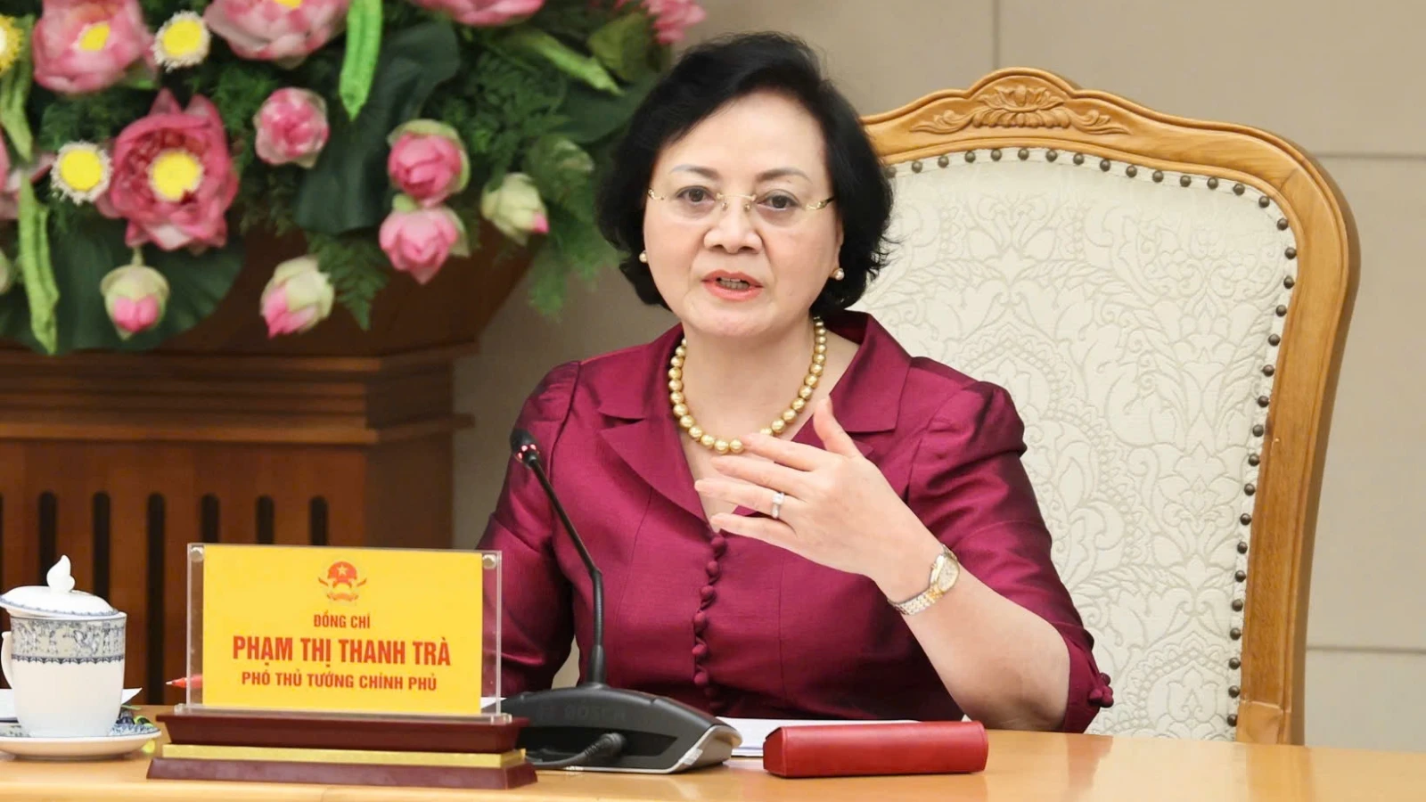 Phó Thủ tướng Phạm Thị Thanh Trà chủ trì cuộc họp về quản lý an toàn thực phẩm