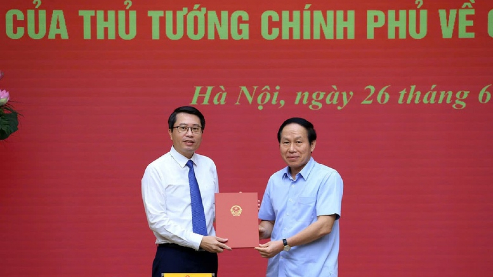 Thủ tướng bổ nhiệm ông Trần Anh Tiến giữ chức Phó Chủ nhiệm Văn phòng Chính phủ