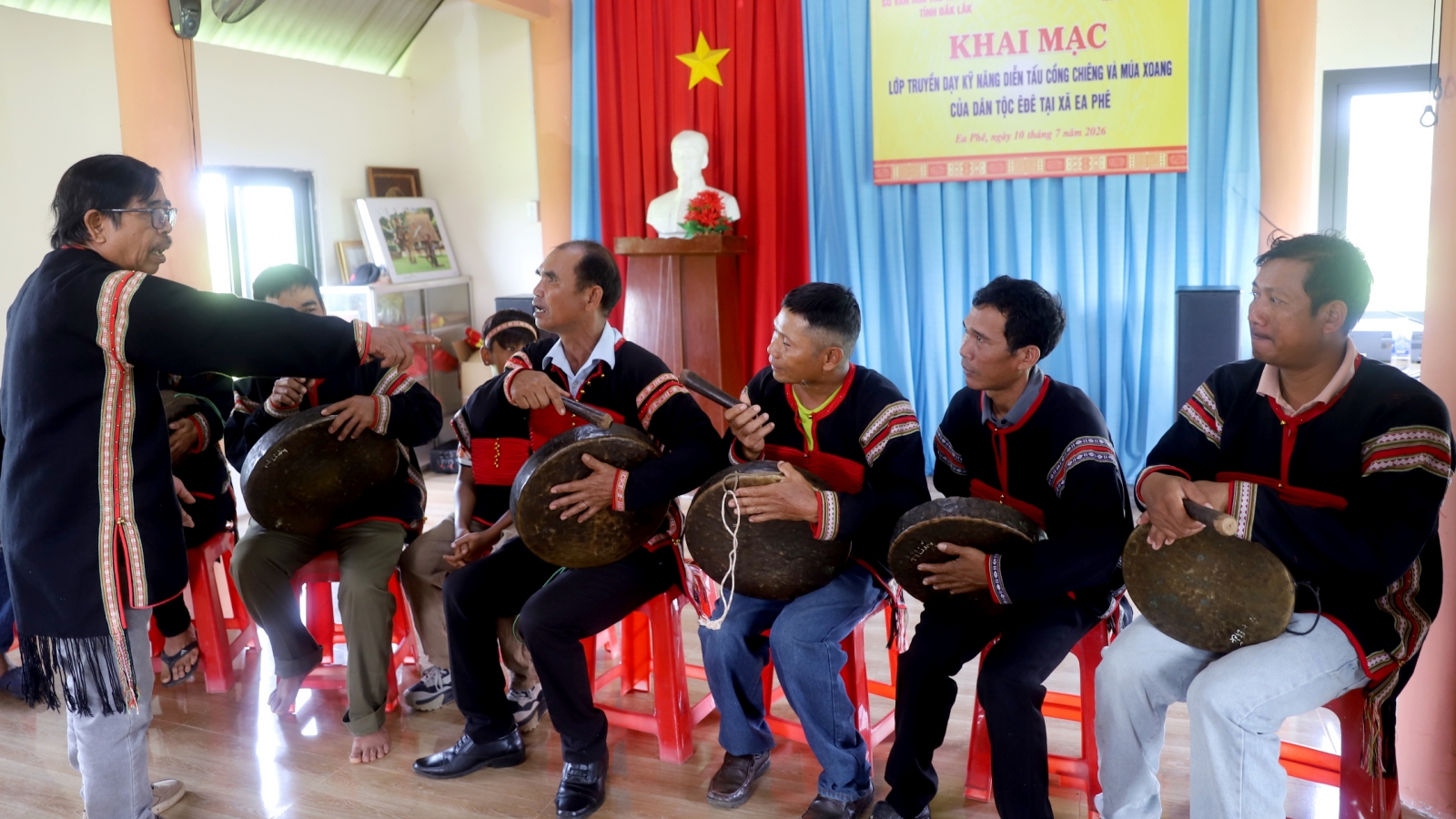 Đắk Lắk đẩy mạnh truyền dạy cồng chiêng trong cộng đồng