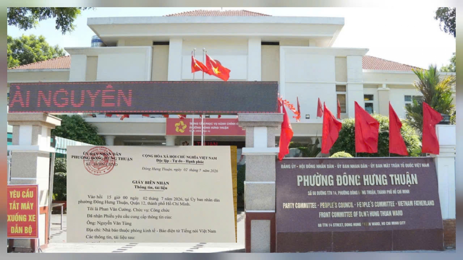 UBND phường Đông Hưng Thuận cần trả lời vụ mua bán NOXH tại dự án Topaz Home
