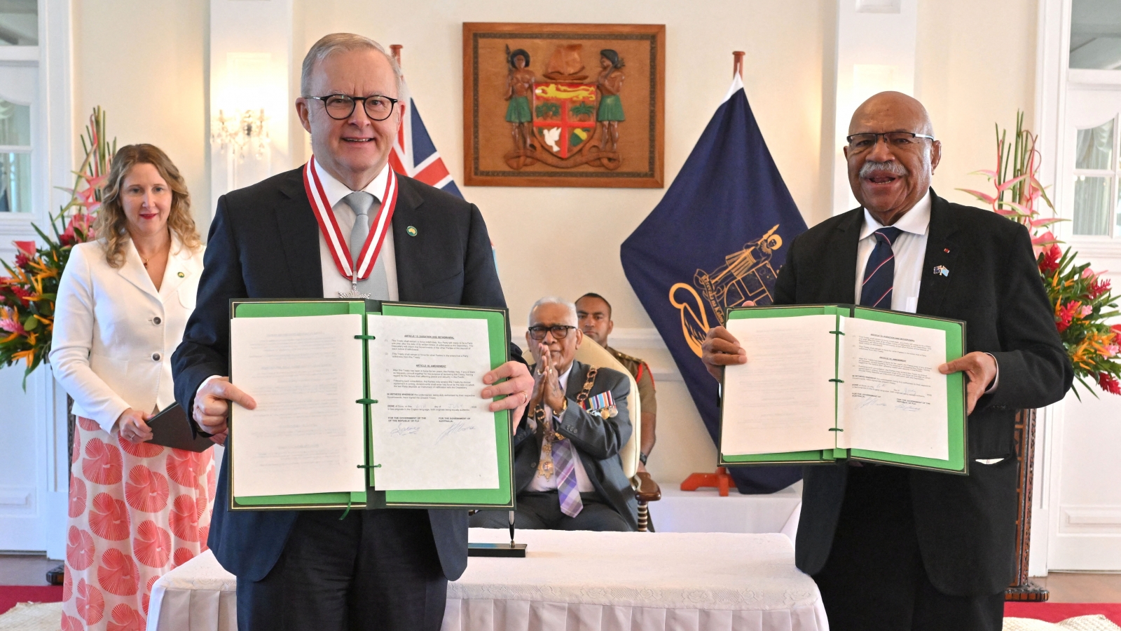 Australia và Fiji ký hiệp ước quốc phòng lịch sử