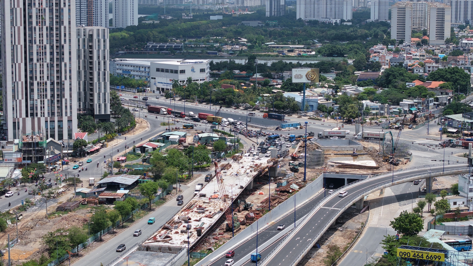 Nút giao An Phú lỡ hẹn đến quý III/2027, khu Đông TP.HCM tiếp tục chờ