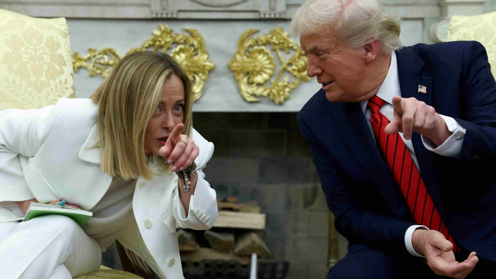Ông Trump lại khiêu khích Thủ tướng Italy Meloni