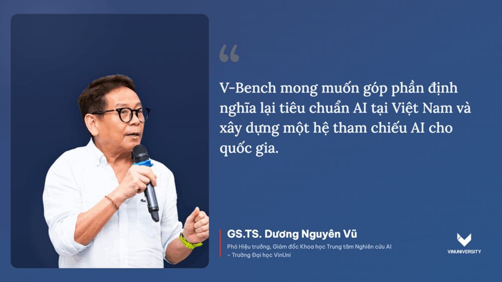 VinUni ra nắt V-Bench thước đo năng lực của các mô hình AI dành cho người Việt