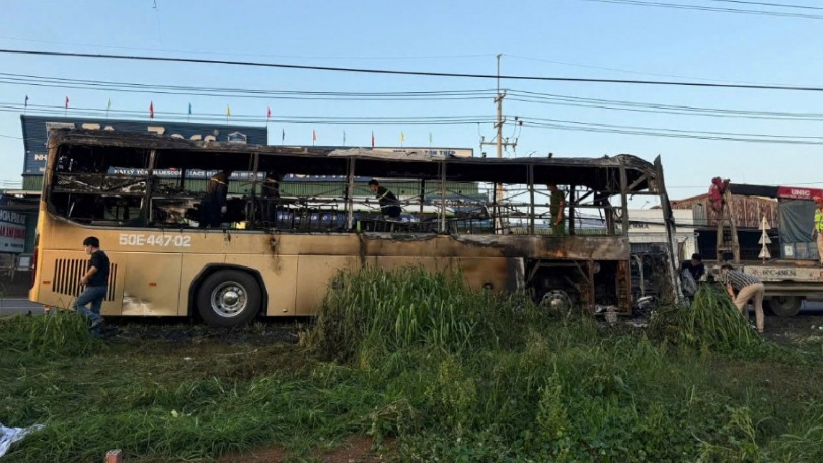 Drowsiness cited as cause of fatal bus fire in Dong Nai