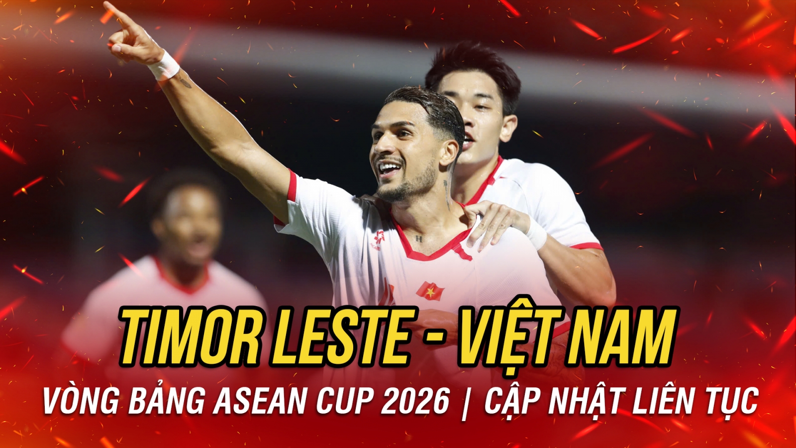 Trực tiếp Timor Leste 0-2 Việt Nam: Đình Bắc ghi bàn nhân đôi cách biệt