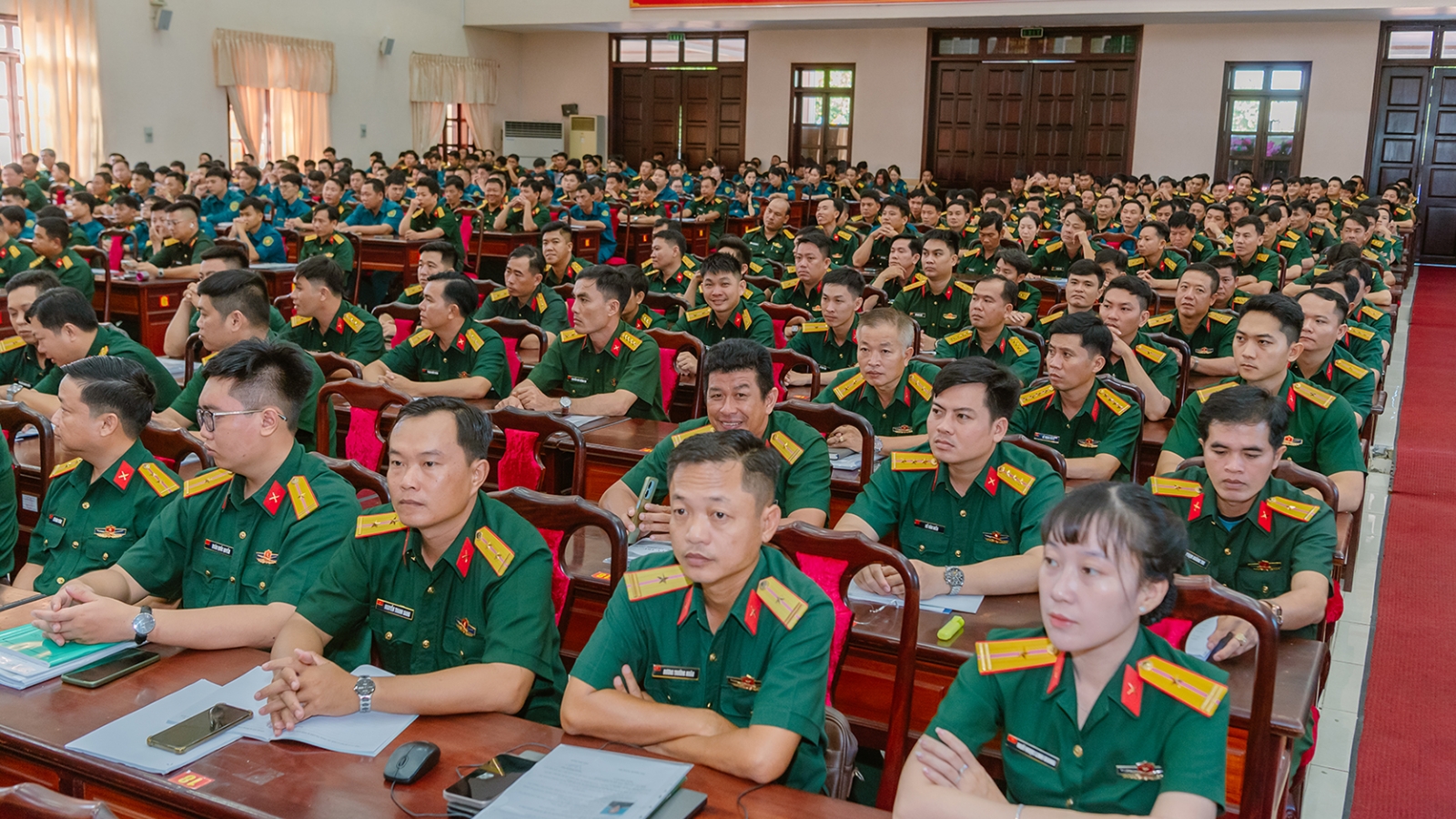 Quân khu 9 bồi dưỡng nghiệp vụ văn thư, lưu trữ cho ban chỉ huy quân sự cấp xã