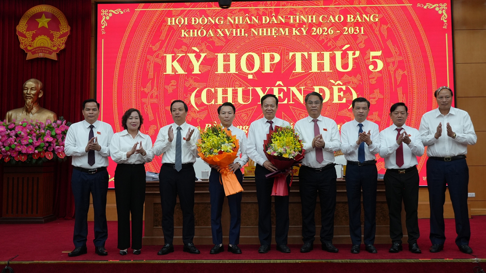 Ông Lương Tuấn Hùng được bầu làm Phó Chủ tịch UBND tỉnh Cao Bằng
