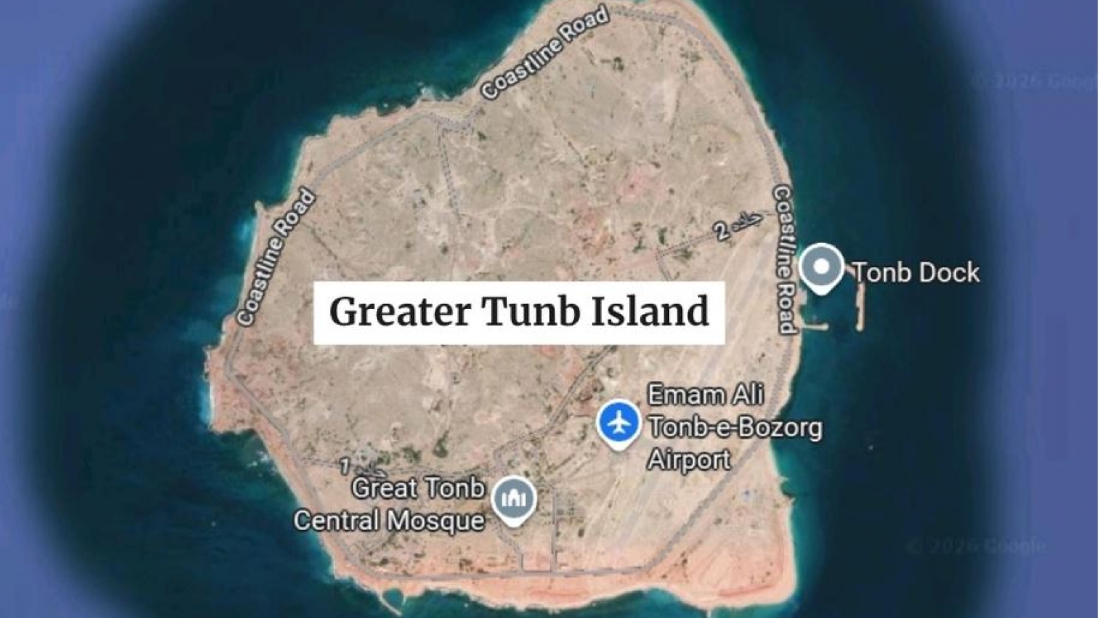 Đảo Greater Tunb: Mắt xích chiến lược phòng thủ của Iran vừa bị Mỹ tấn công