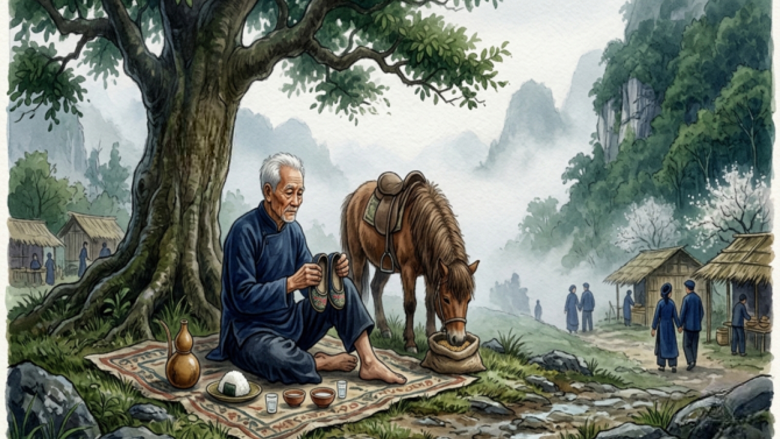 Chợ tình: Nỗi buồn rất ngọt của tình yêu và sự thủy chung