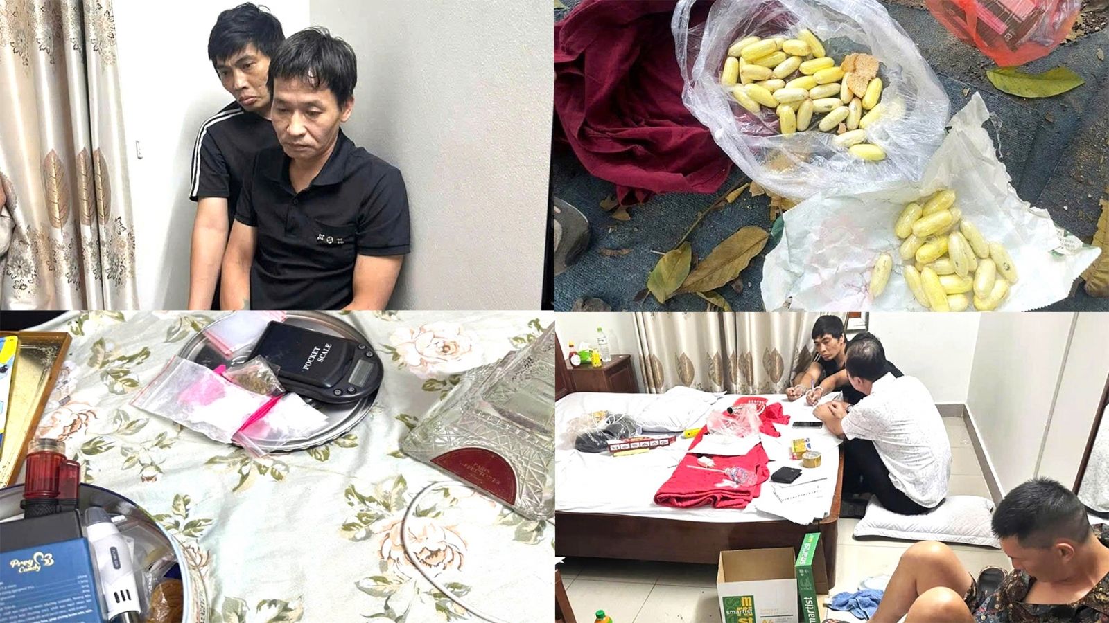 Công an Hà Nội liên tiếp triệt phá các vụ ma túy, thu giữ số lượng lớn