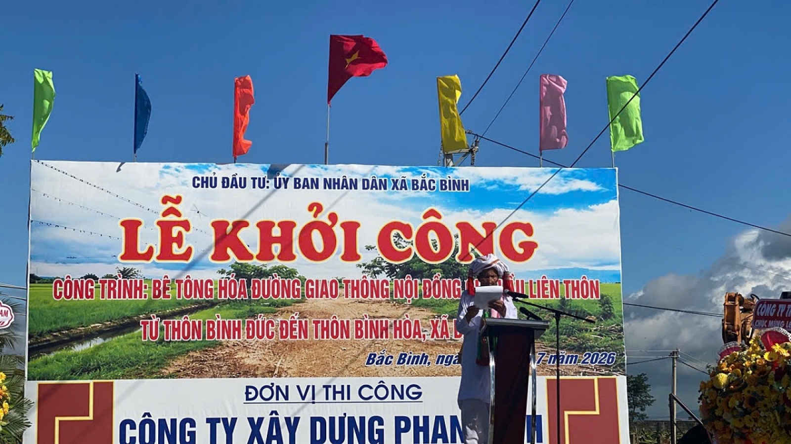 Gần 20 tỷ đồng nâng cấp tuyến đường nội đồng vùng đồng bào Chăm, Lâm Đồng