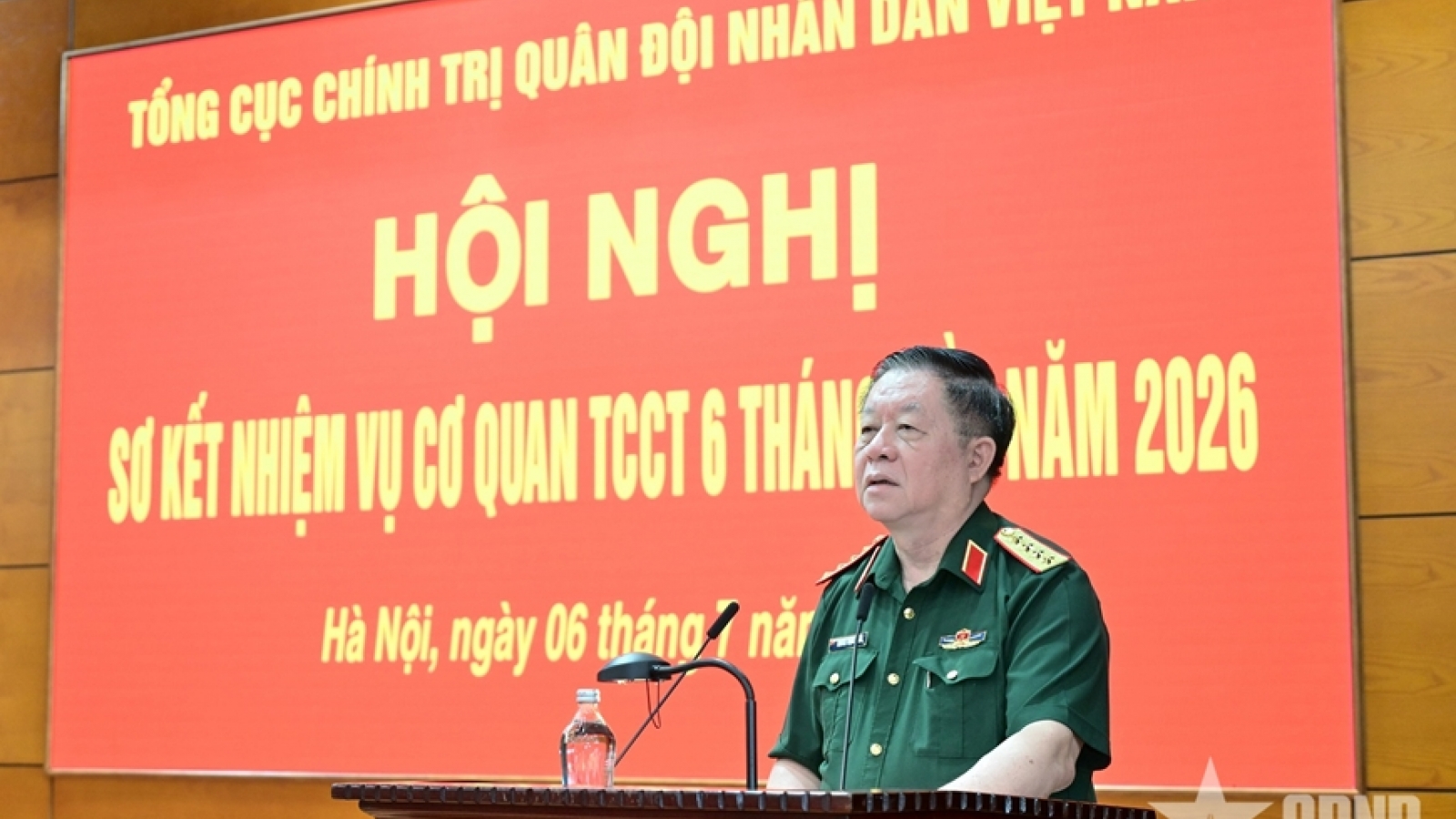 Đại tướng Nguyễn Trọng Nghĩa: Không để mục tiêu chỉ nằm trên nghị quyết