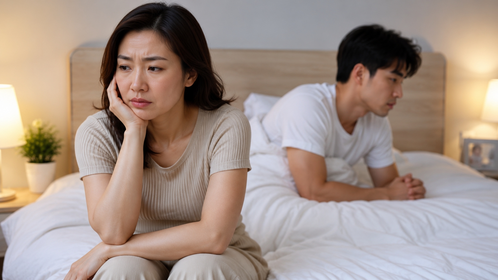 Lệch pha chuyện chăn gối với chồng kém tuổi, tôi phải làm sao?