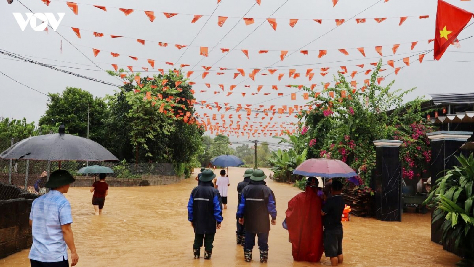 Floods, landslides hit northern Vietnam after days of heavy rain