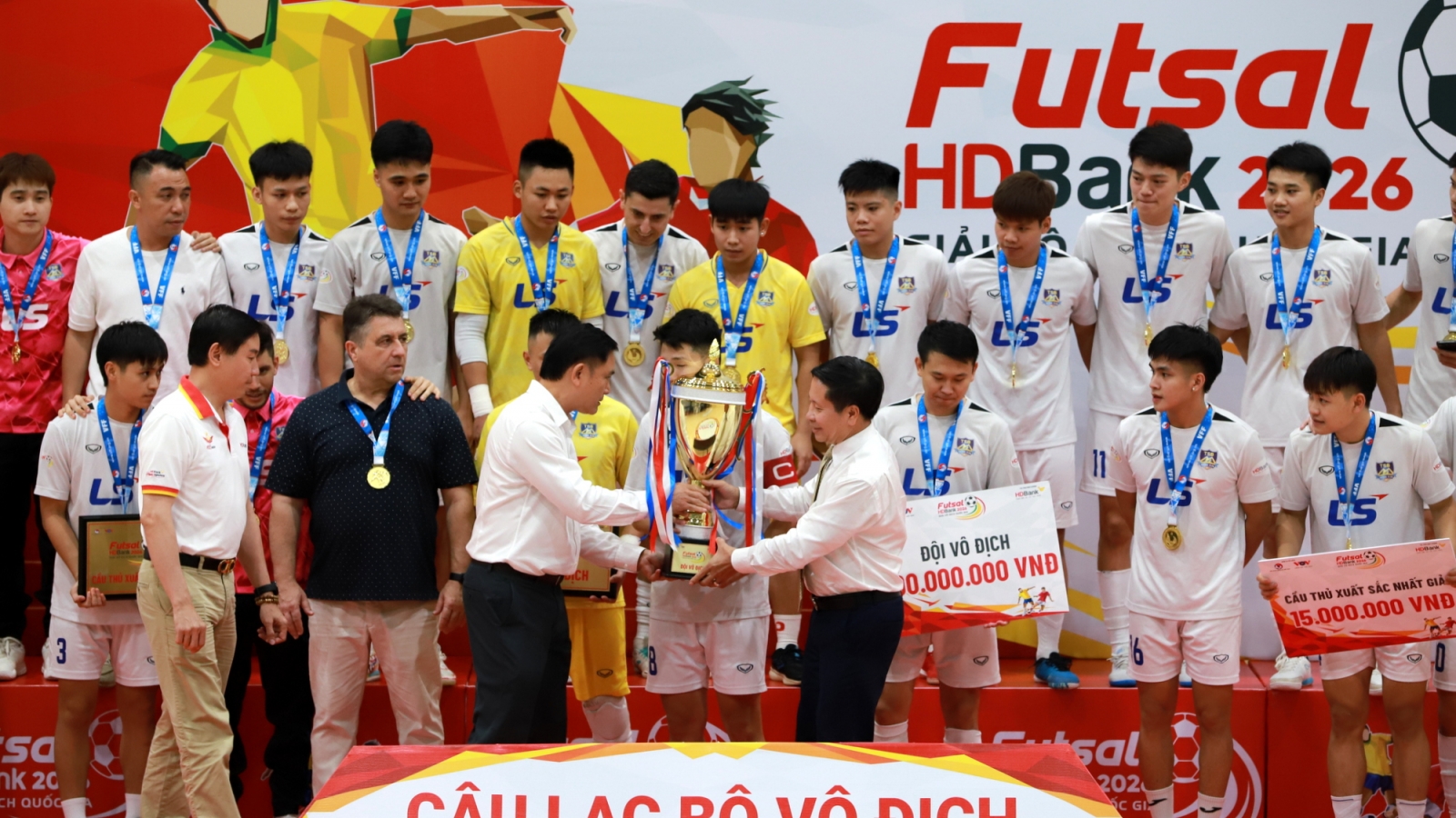 Phó Tổng Giám đốc VOV: Giải Futsal HDBank VĐQG 2026 đã thành công tốt đẹp
