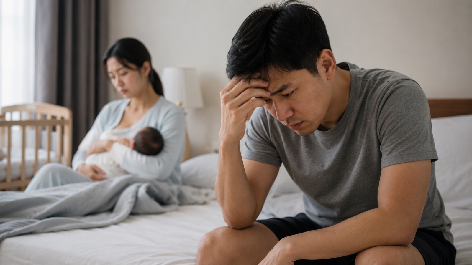 Tôi bỗng mất ham muốn sau khi vợ sinh bé thứ hai, có phải dấu hiệu bệnh lý?