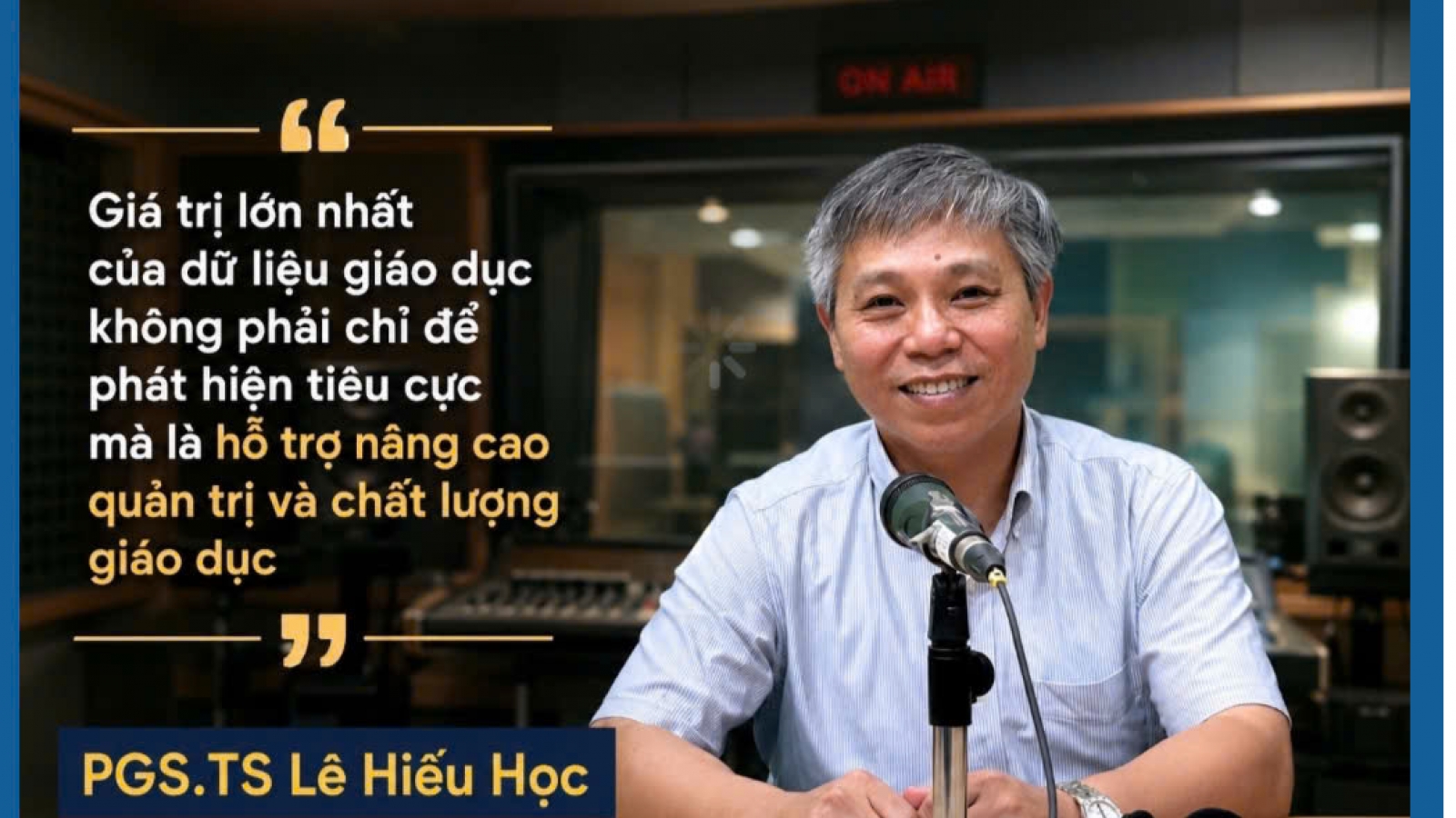 Dữ liệu điểm số không chỉ giúp phát hiện tiêu cực trong thi cử