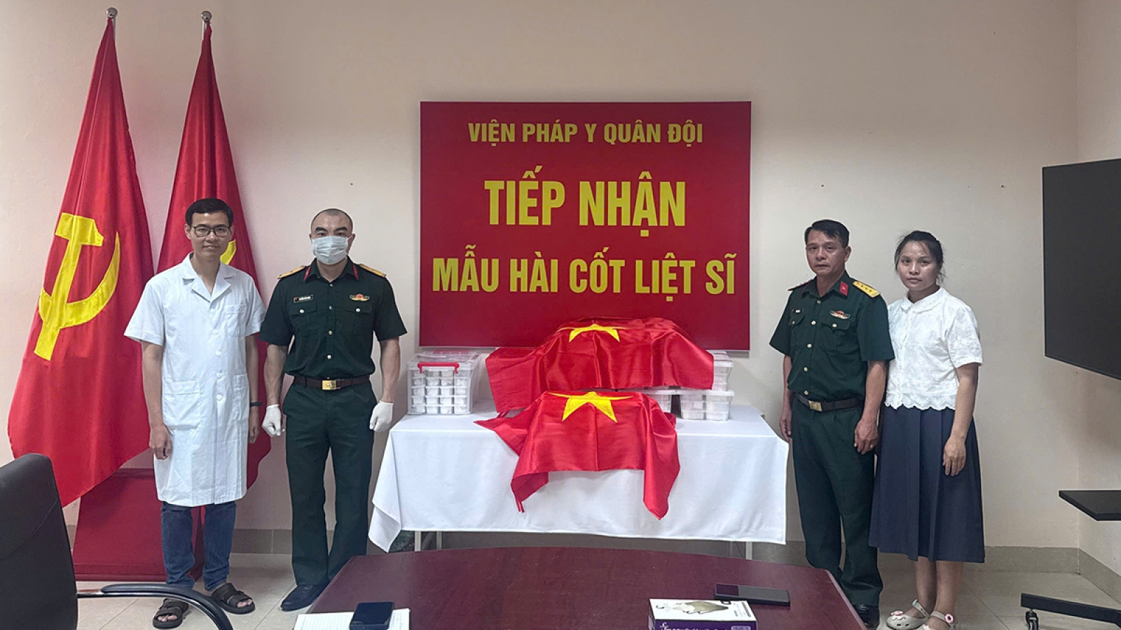 Điện Biên bàn giao 388 mẫu hài cốt liệt sĩ phục vụ giám định ADN