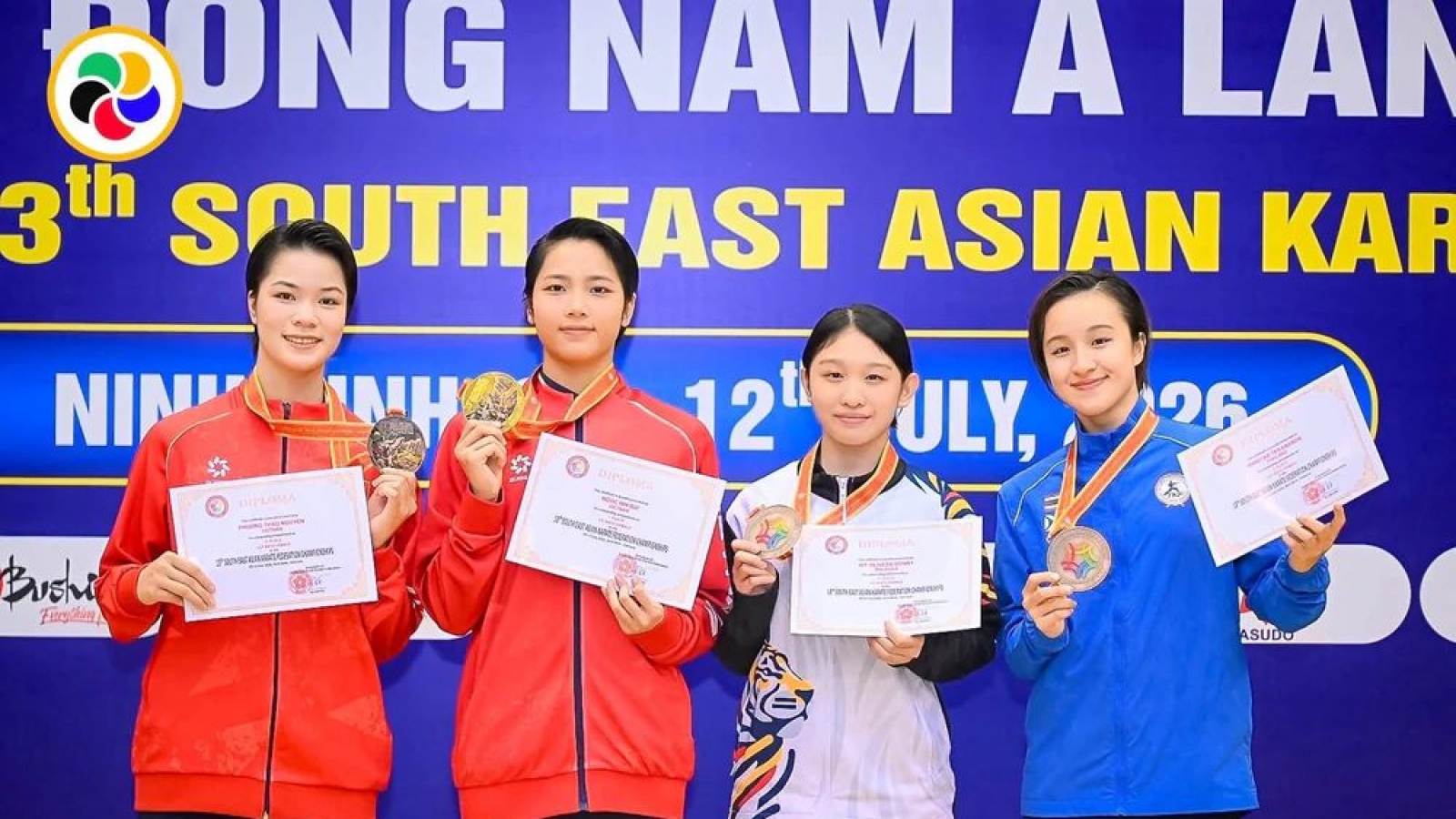 Hosts Vietnam top medal tally at Southeast Asian Karate Championship