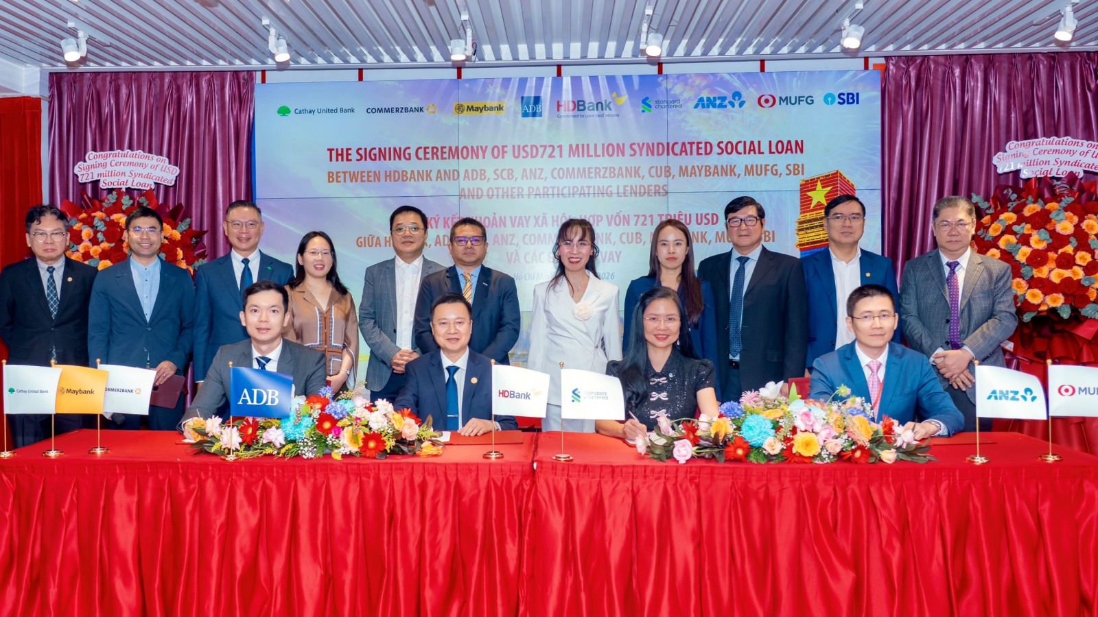 HDBank lập kỷ lục với khoản vay xã hội, bền vững hợp vốn quốc tế lớn nhất