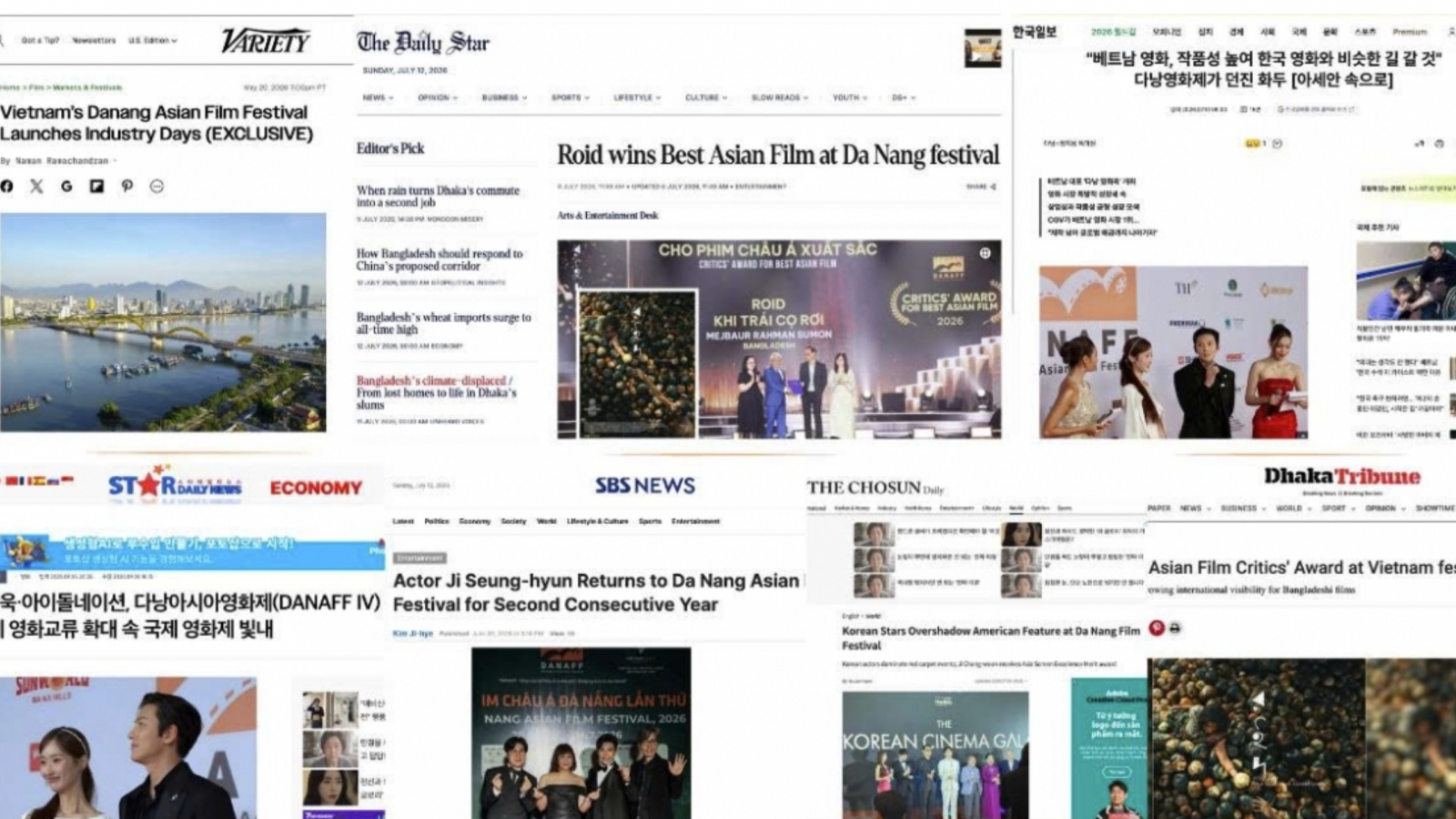 International media on DANAFF IV and Vietnamese cinema