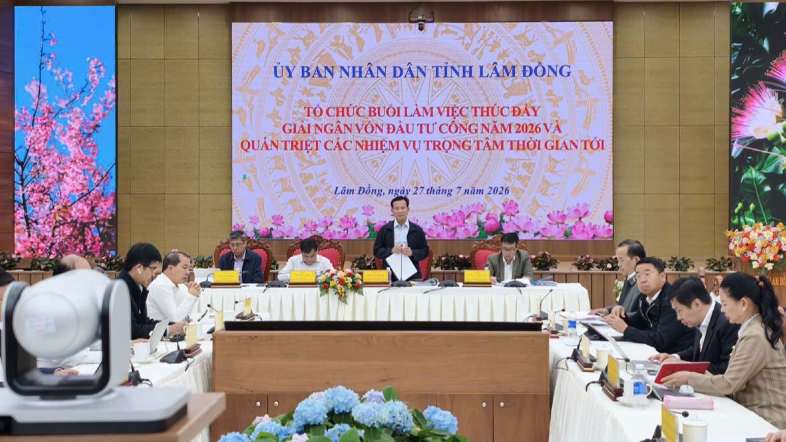 Lâm Đồng họp đêm thúc đẩy giải ngân vốn đầu tư công