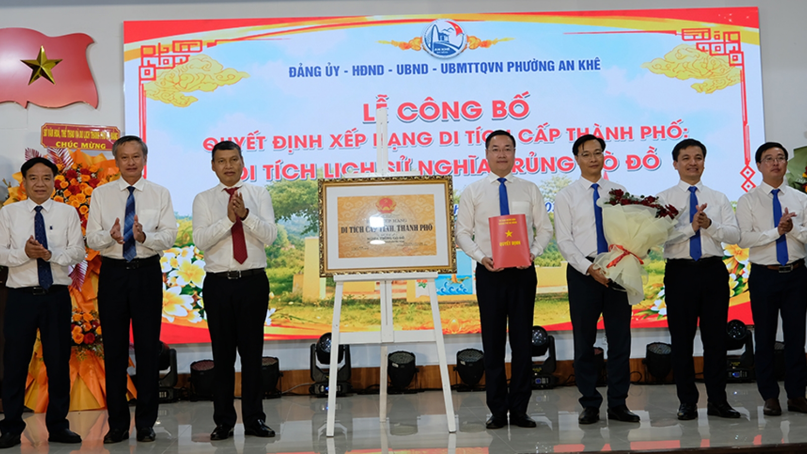 Nghĩa trủng Gò Đồ được công nhận Di tích lịch sử