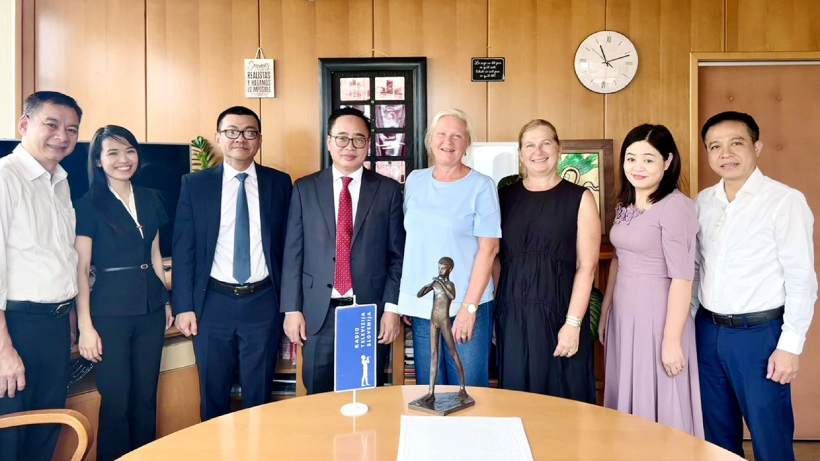 VOV và Đài PT-TH Slovenia thúc đẩy hợp tác truyền thông trong kỷ nguyên số