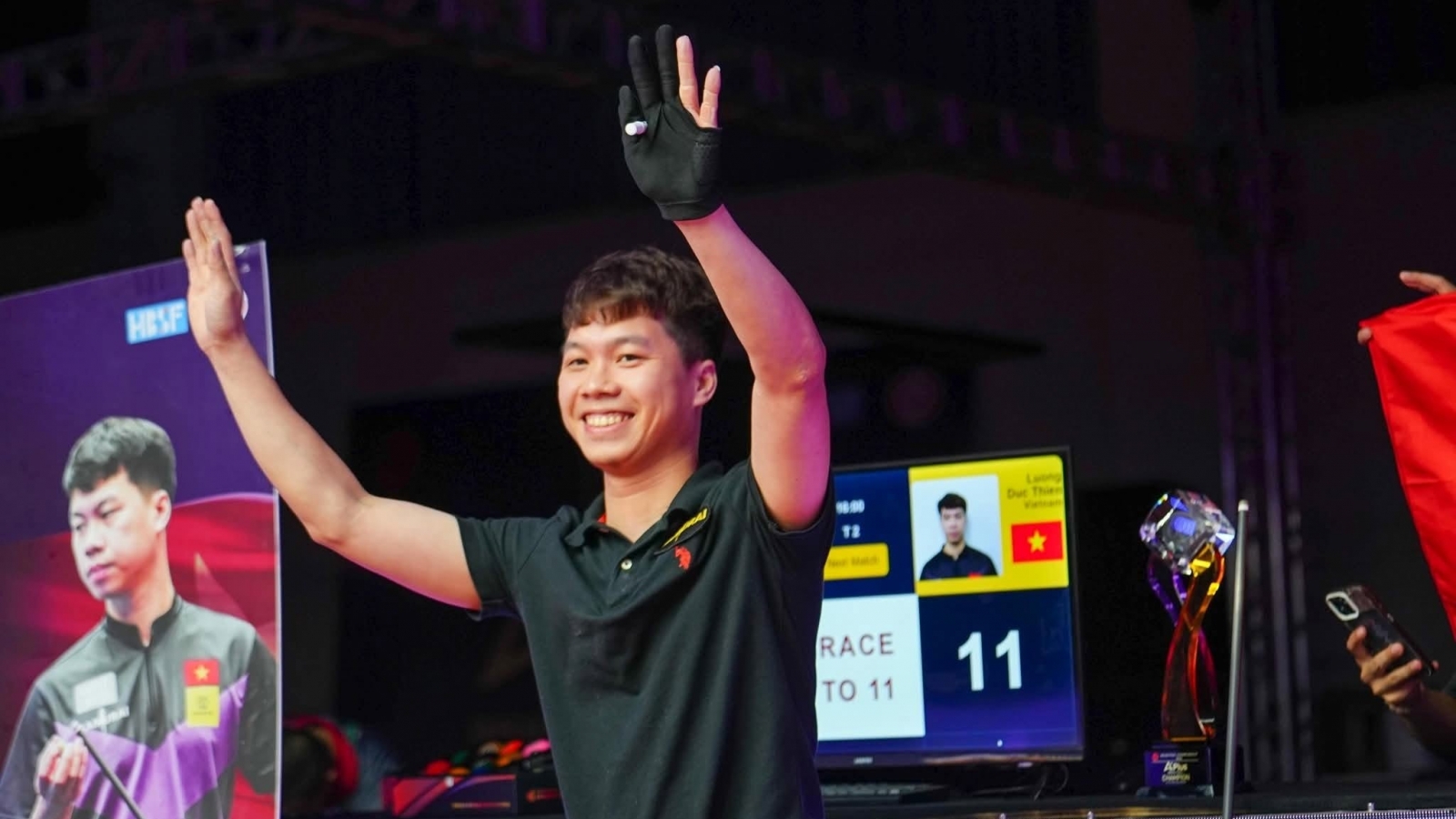 Luong Duc Thien secures Vietnam's first Asian men's 9-ball title