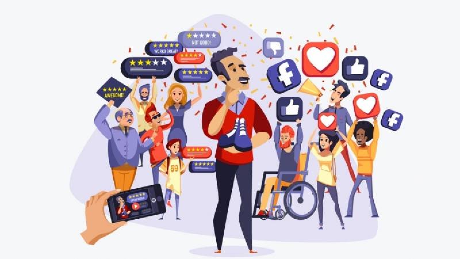 Tự cảnh giác trước tâm lý đám đông khi dùng mạng xã hội