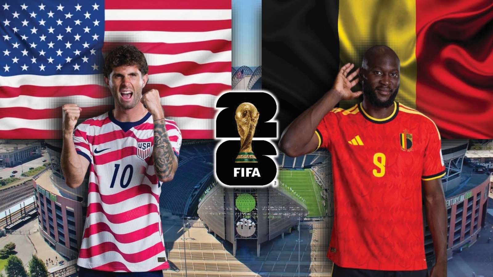 Dự đoán kết quả và đội hình ra sân trận Mỹ vs Bỉ World Cup 2026