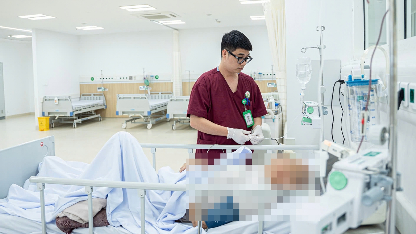 Ca mổ cấp cứu đầu tiên tại Bệnh viện Việt Đức cơ sở Ninh Bình