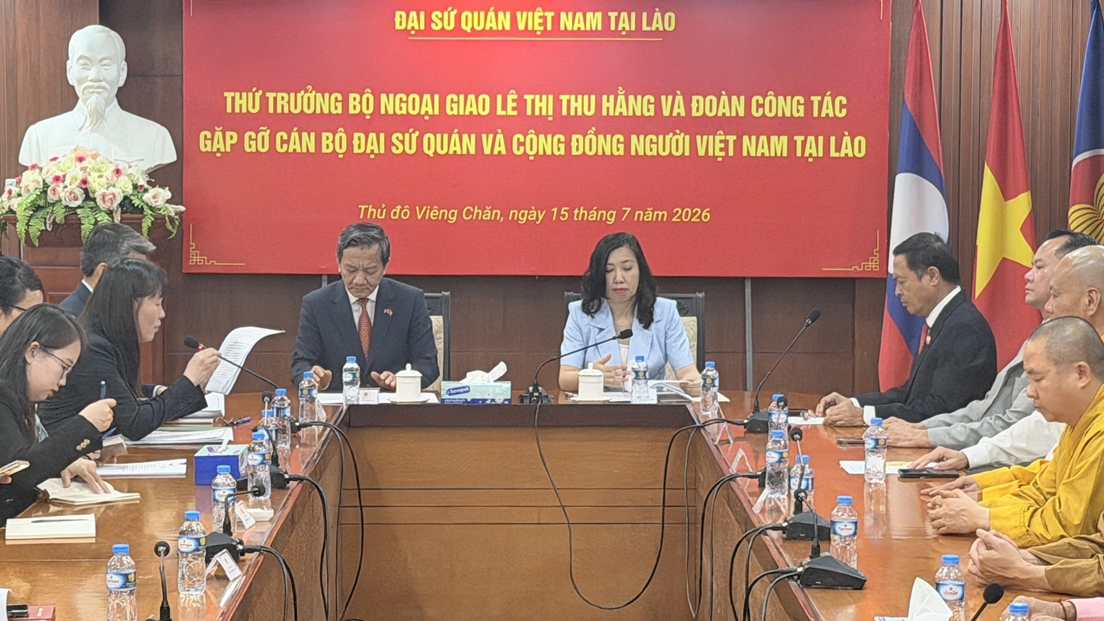 Cộng đồng người Việt Nam tại Lào ngày càng đoàn kết, phát triển