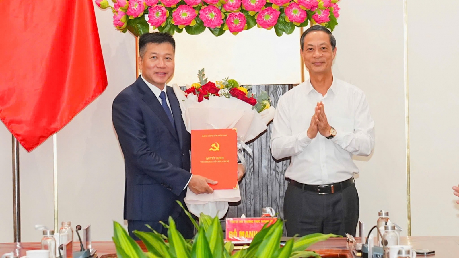 Phó Giám đốc Công an thành phố Hải Phòng giữ chức vụ Phó Chánh Văn phòng Thành ủy