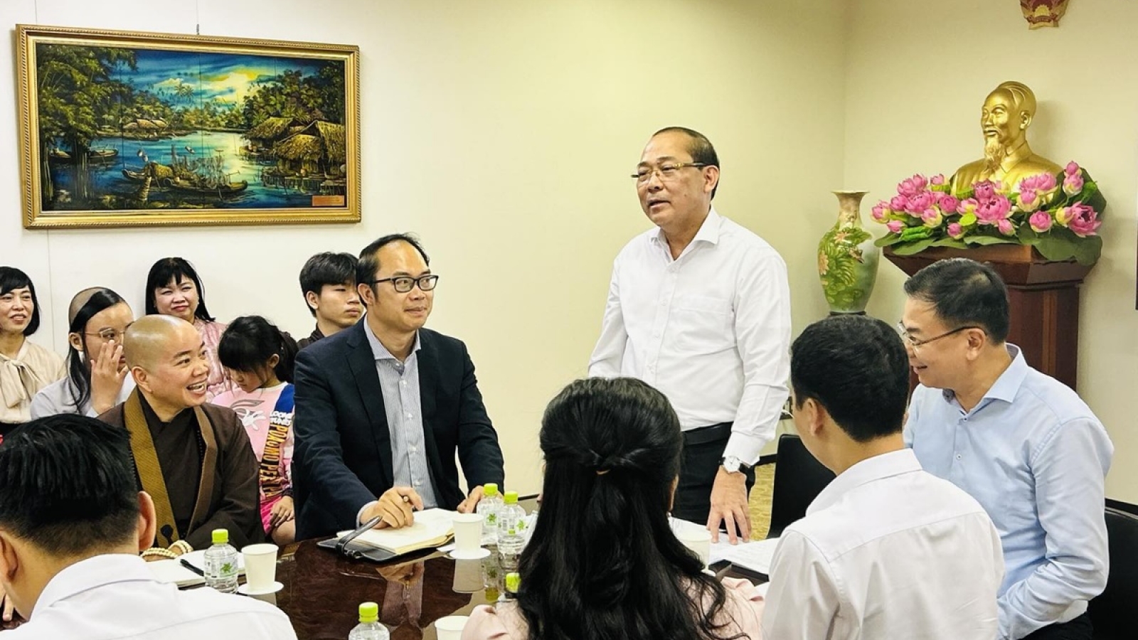 Phó Chủ tịch UBTW Mặt trận Tổ quốc gặp gỡ Cộng đồng Việt Nam tại Nhật Bản