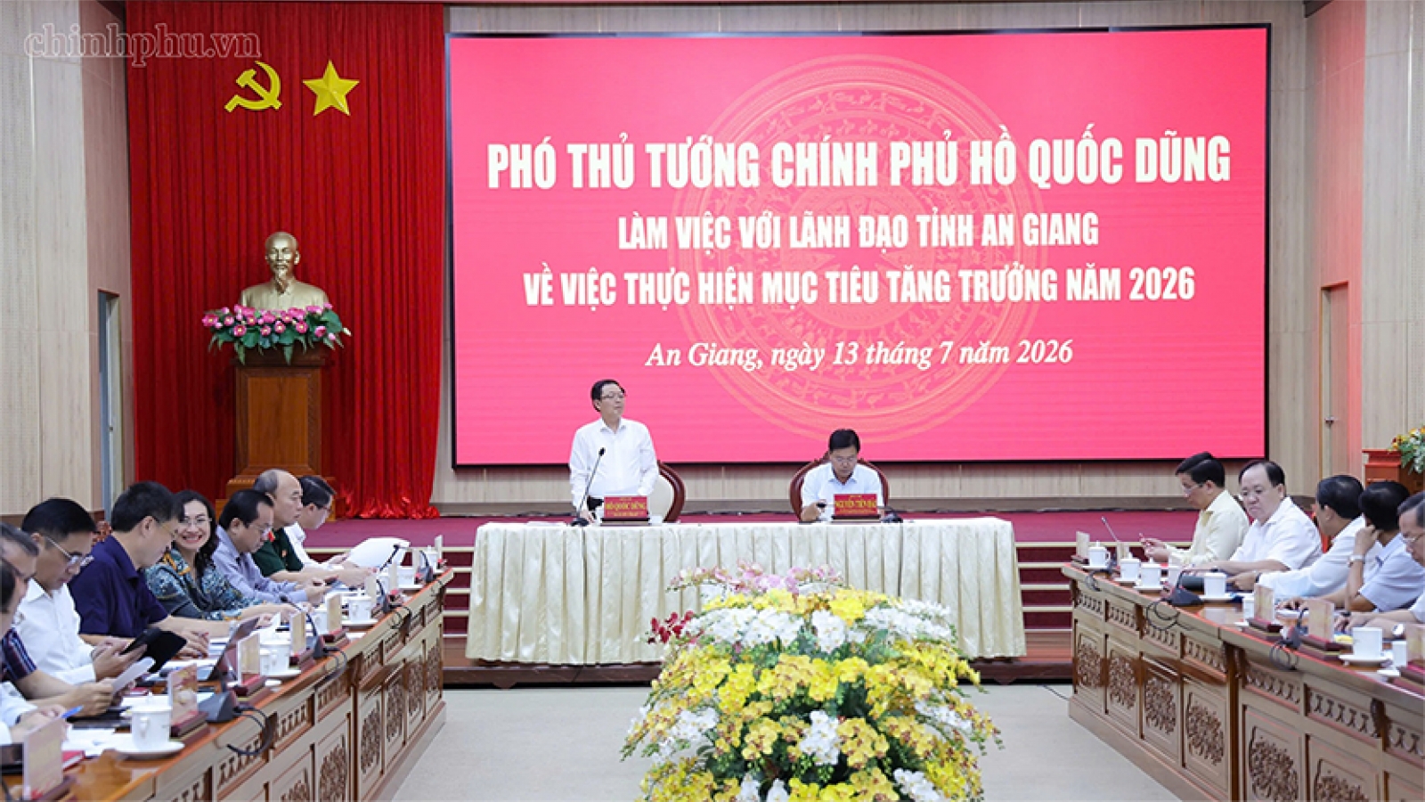Phó Thủ tướng yêu cầu An Giang giải ngân 100% vốn đầu tư công năm 2026