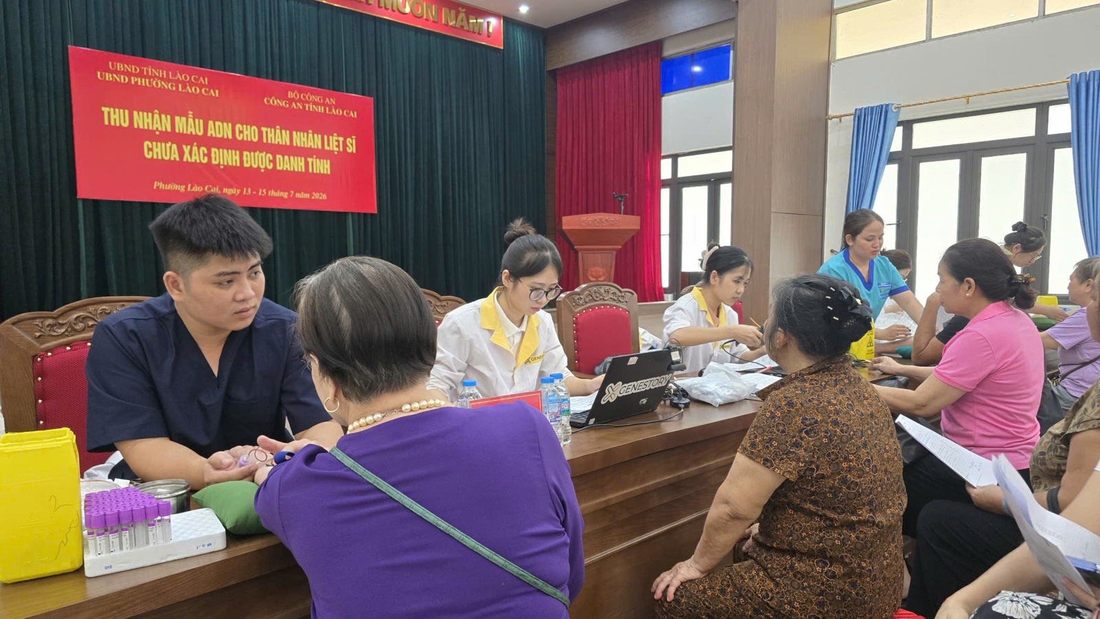 Lào Cai hy vọng tìm lại tên cho liệt sĩ từ chiến dịch lấy mẫu AND quy mô lớn