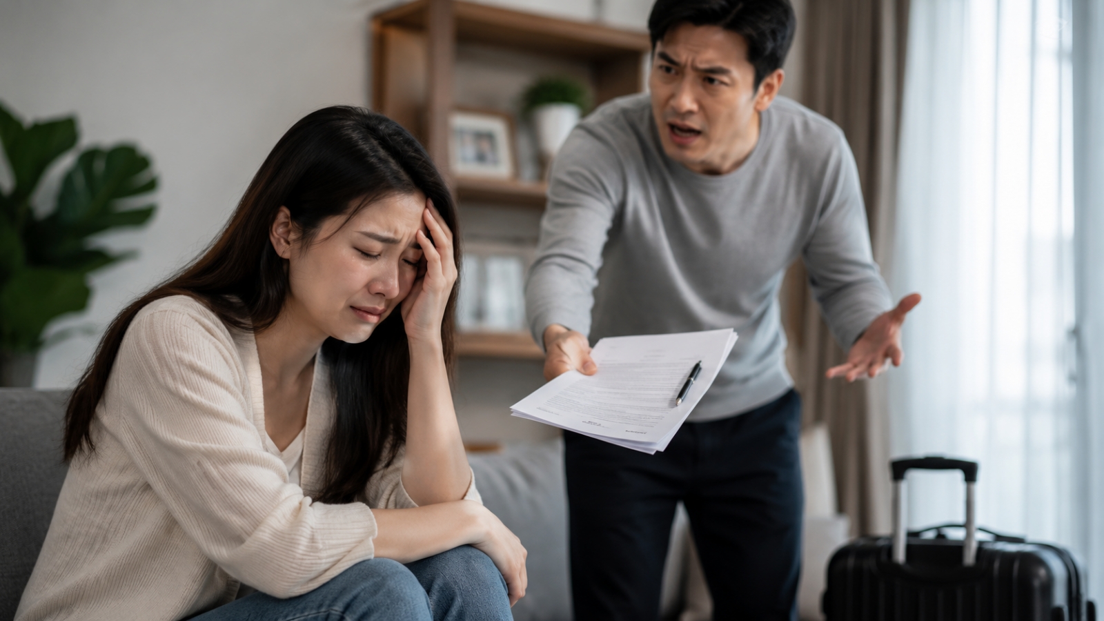 Chồng phản bội suốt 2 năm, ngày trở về lại ép tôi ký đơn ly hôn